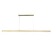 Shard 1500 Satin Brass 30W CCT Slimline Linear LED Pendant