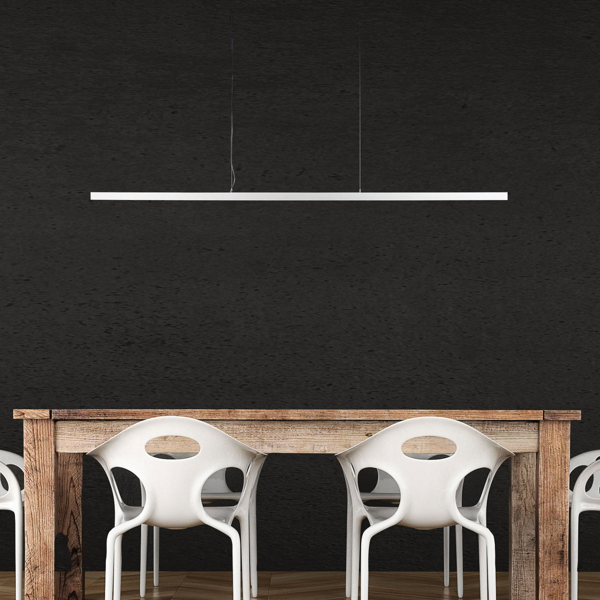 Shard 1500 CTS Slimline Tricolour LED Pendant White