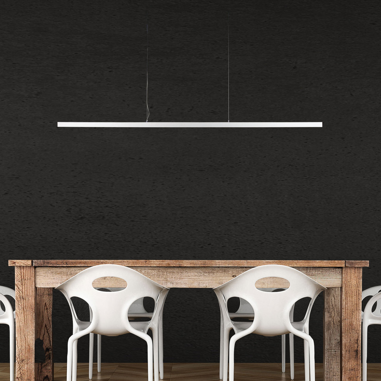 Shard 1500 CTS Slimline Tricolour LED Pendant White