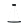 Cronus 60 CTS Modern Tricolour LED Halo Pendant Black