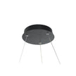 Cronus 60 Black 24W CCT Modern LED Halo Pendant