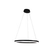 Cronus 60 Black 24W CCT Modern LED Halo Pendant