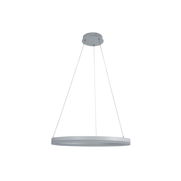 Cronus 60 CTS Modern Tricolour LED Halo Pendant White