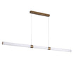 Maxwell 150 Bronze Ribbed CTS LED Pendant 