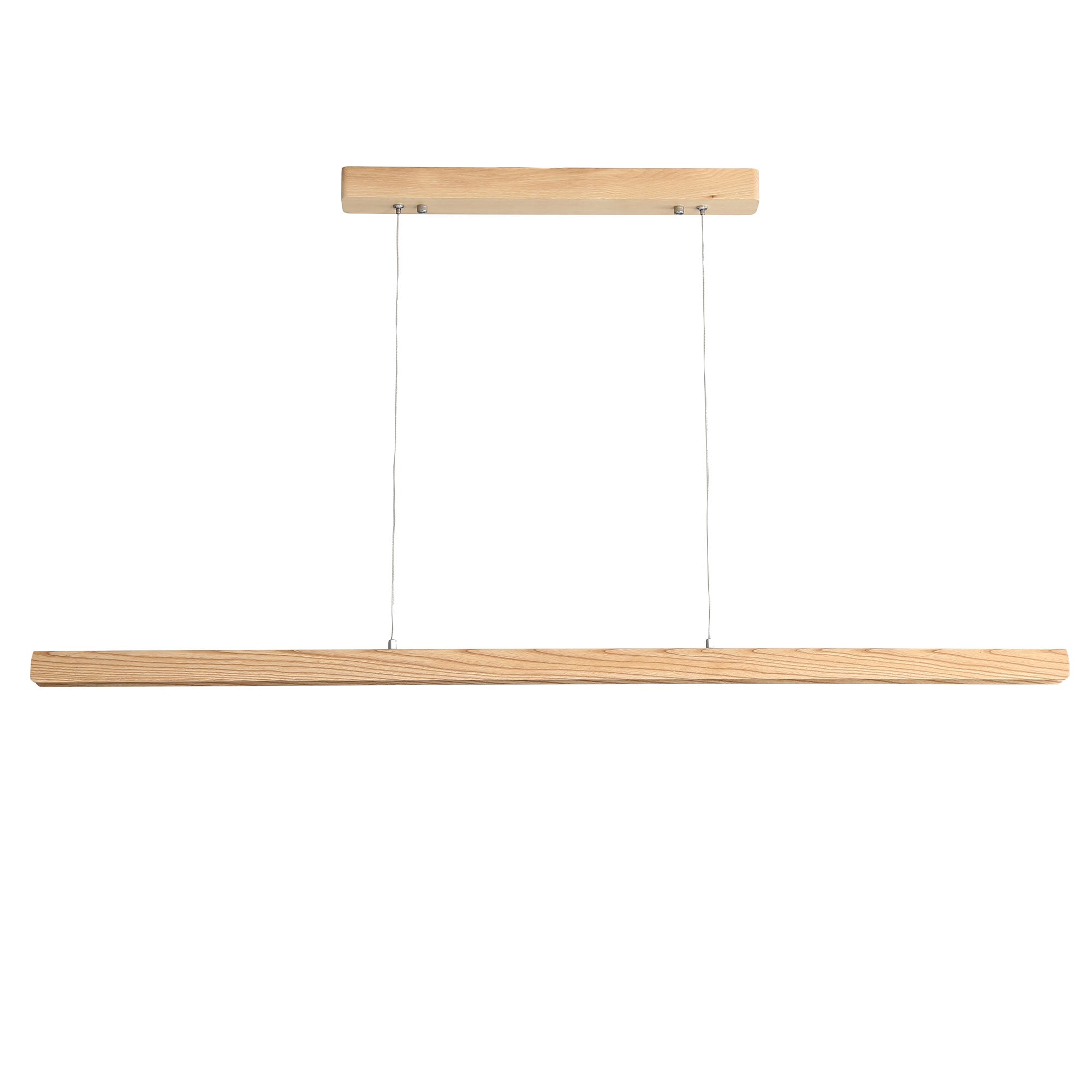 Kerf 150 Ash Wood Tricolour LED Linear Pendant