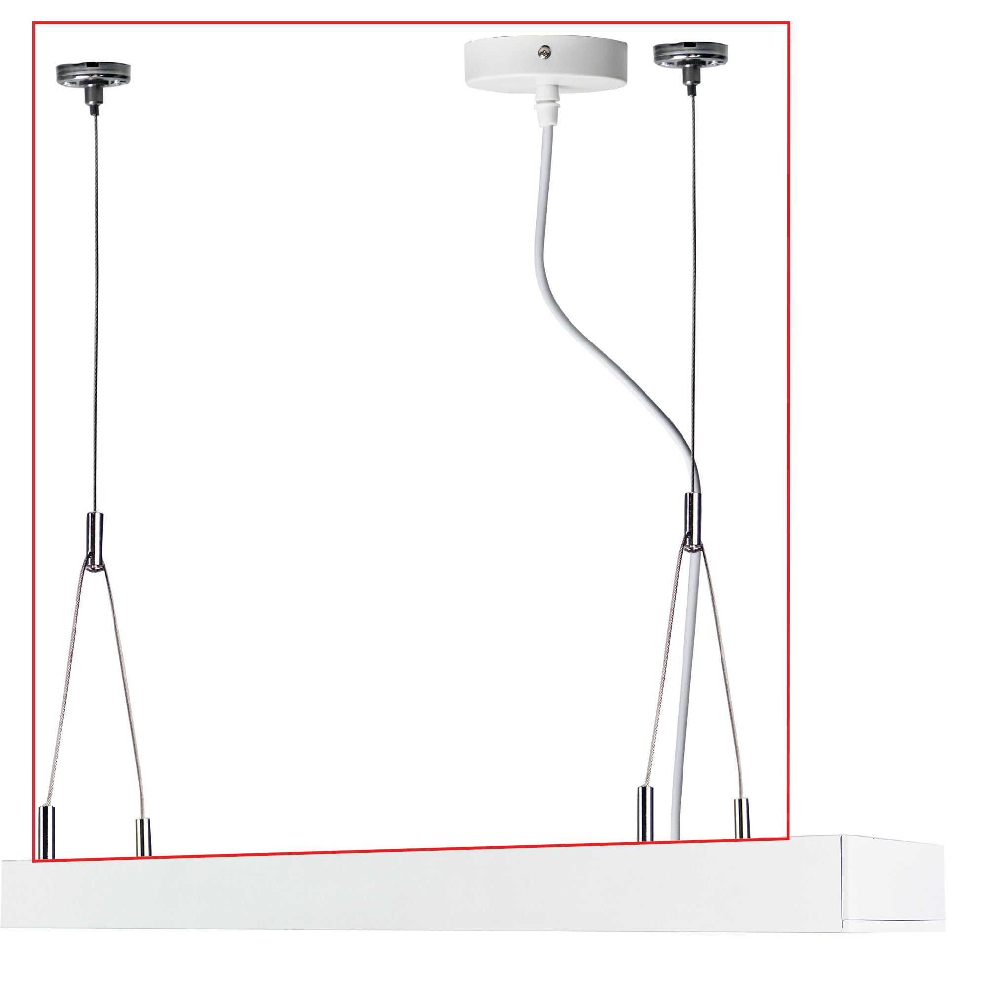 Vana White Suspension To Use With The Vana LED Ceiling Lights