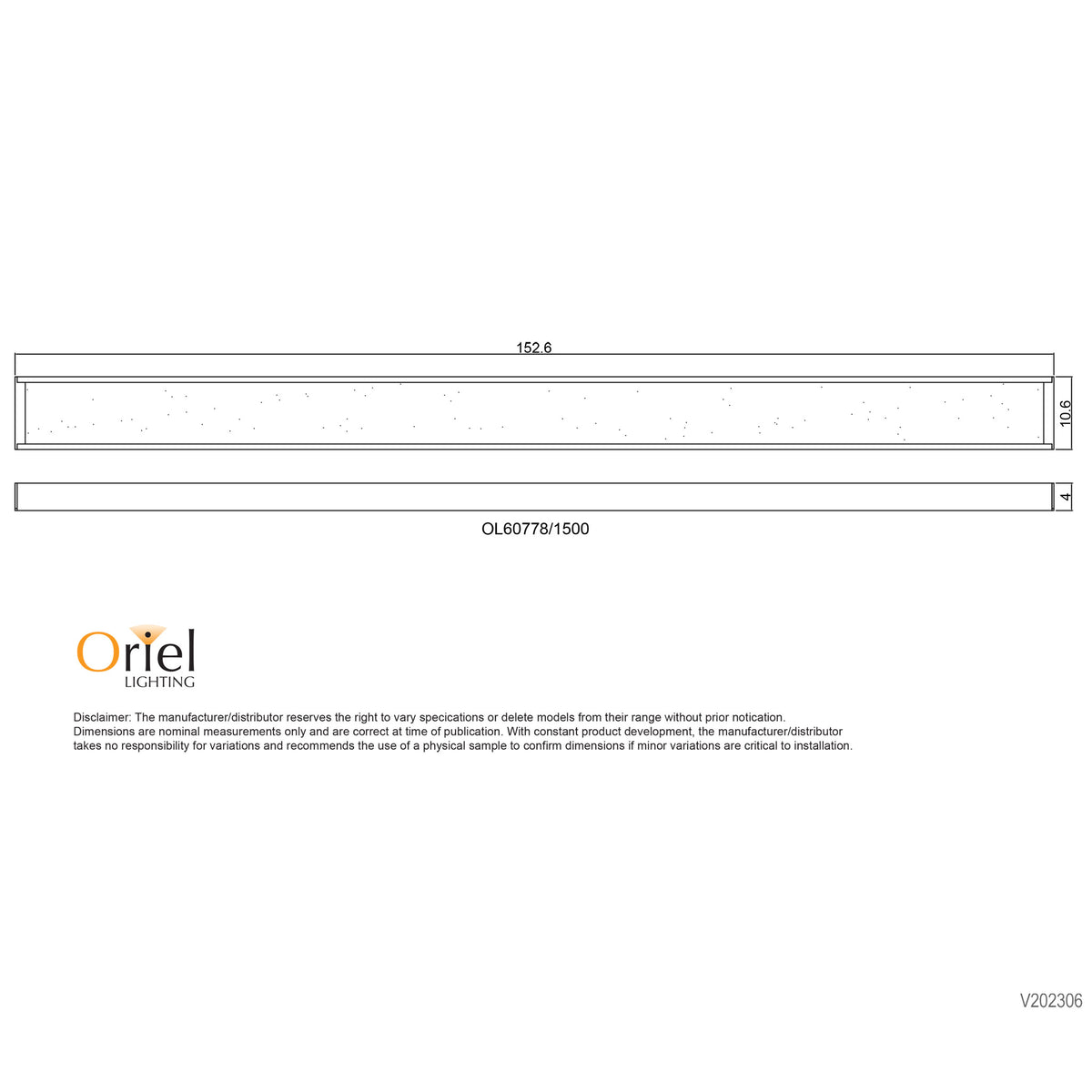 Vana 150 White 50W CCT LED Surface Mount Ceiling Light/ Pendant Light