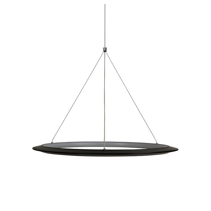 Saturn 60 CTS Modern Tricolour LED Halo Pendant Black