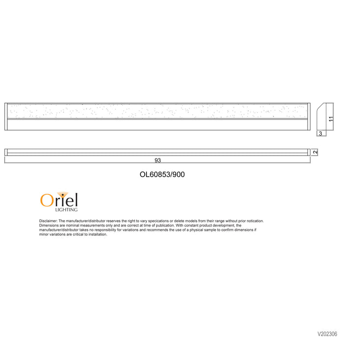 Mode 90 White 13.5W CCT 930mm Adjustable LED Vanity Light