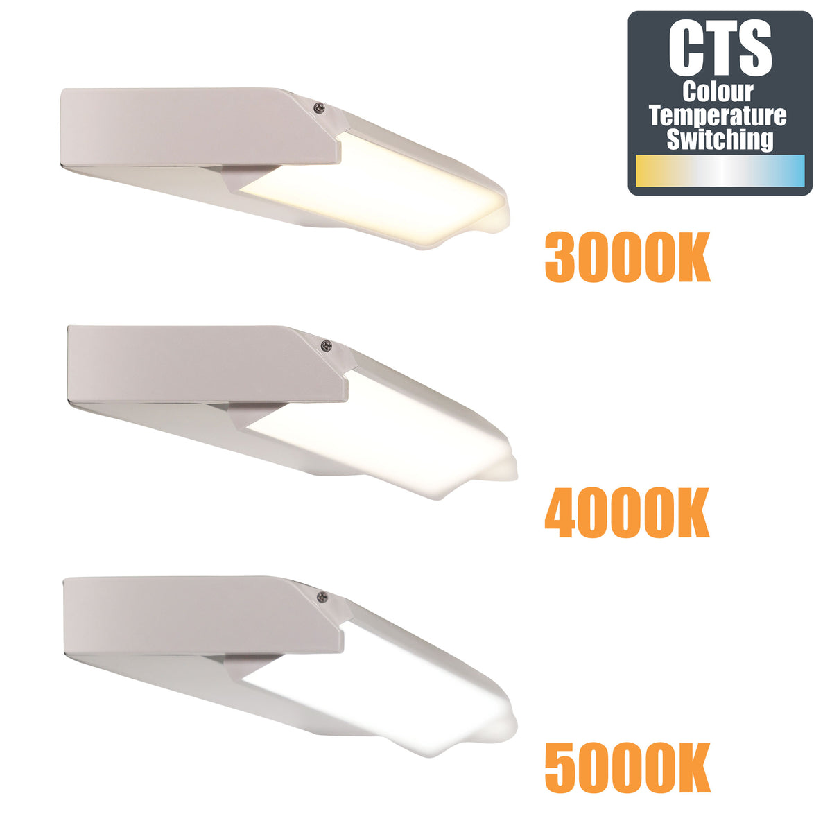 Mode 120 White 16.5W CCT 1230mm Adjustable LED Vanity Light