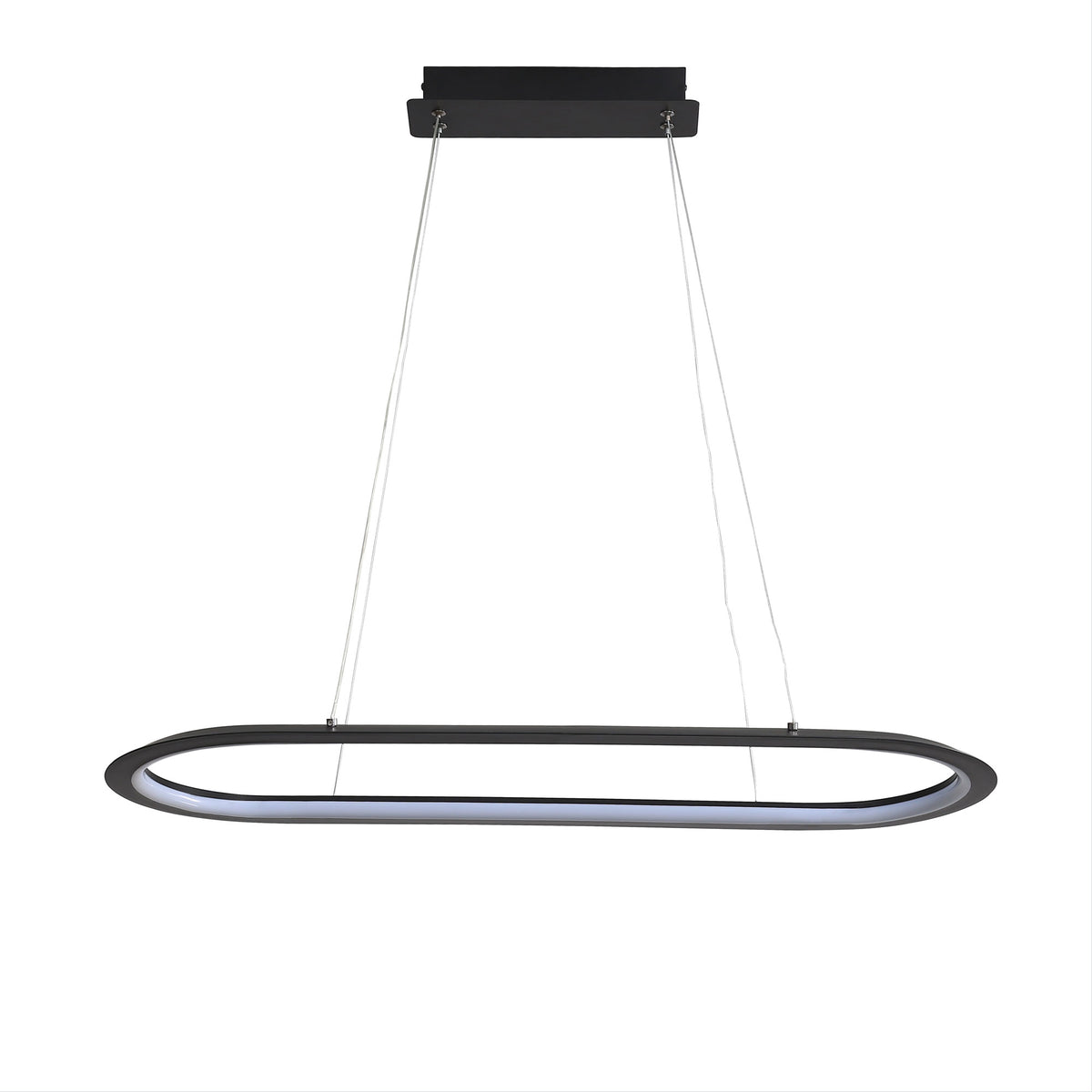 Ovale Black CTS LED Pendant