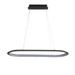 Ovale Black CTS LED Pendant
