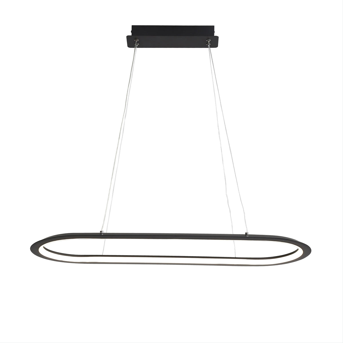 Ovale Black 38W CCT LED Pendant