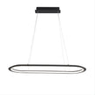Ovale Black 38W CCT LED Pendant