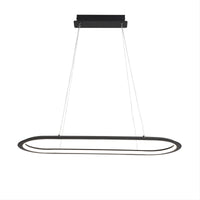 Thumbnail for Ovale Black 38W CCT LED Pendant