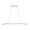 Ovale White 38W CCT LED Pendant