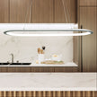Ovale White 38W CCT LED Pendant
