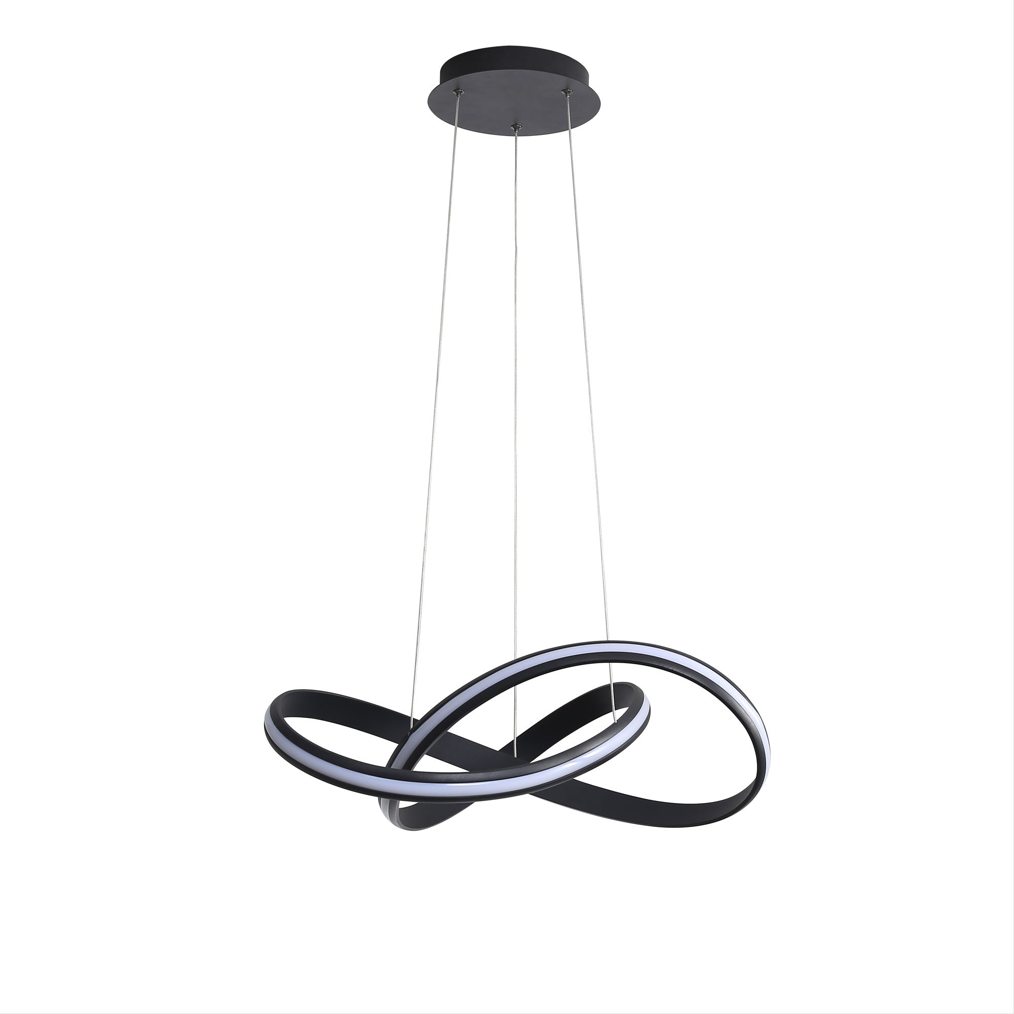 Spira Black CTS LED Pendant
