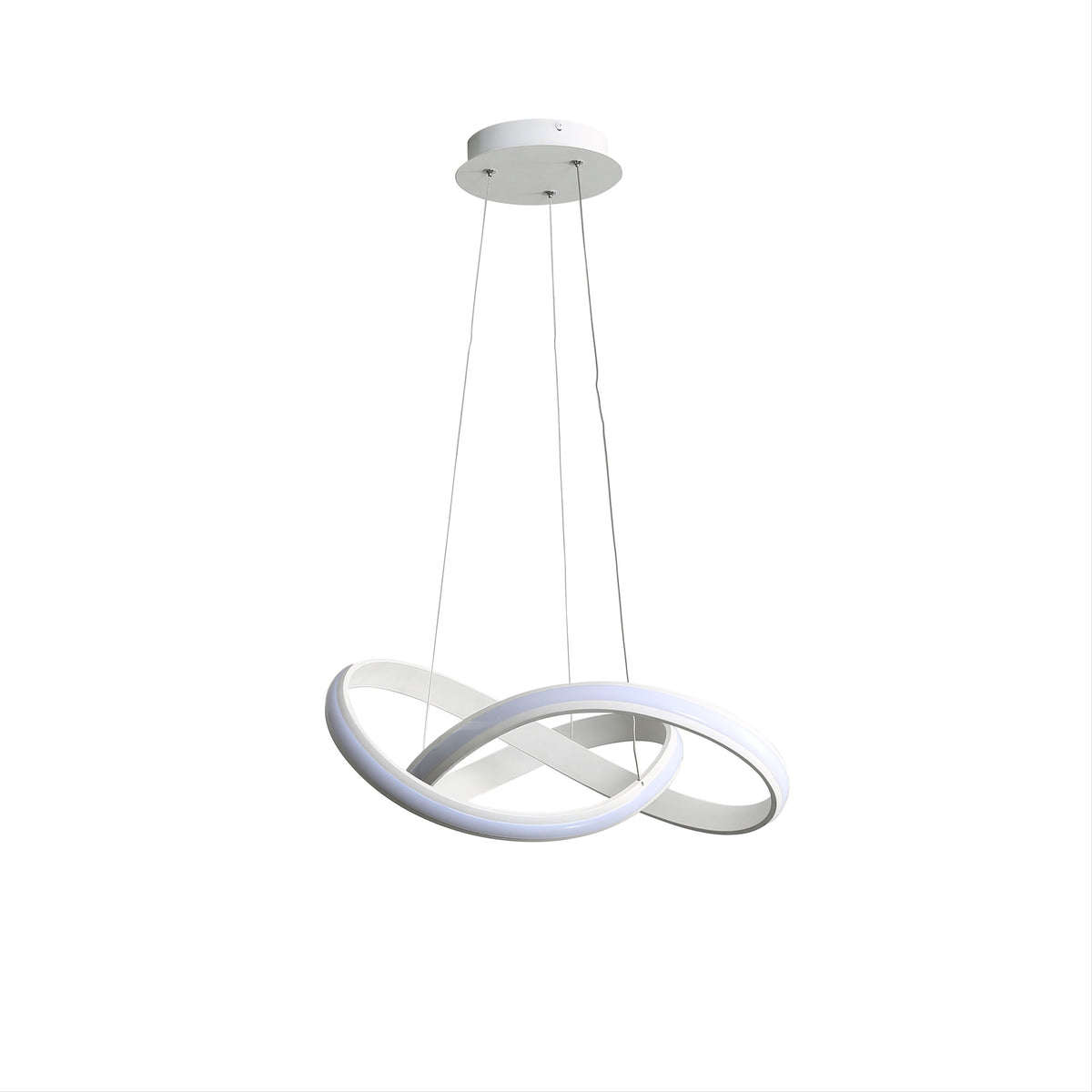 Spira White CTS LED Pendant
