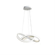 Spira White 45W CCT Knotted LED Pendant