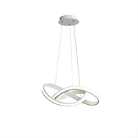 Thumbnail for Spira White 45W CCT Knotted LED Pendant