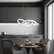 Spira White 45W CCT Knotted LED Pendant
