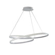 Infinity Modern LED Spiral Pendant White