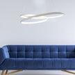 Infinity White 50W 4000K Modern LED Spiral Pendant