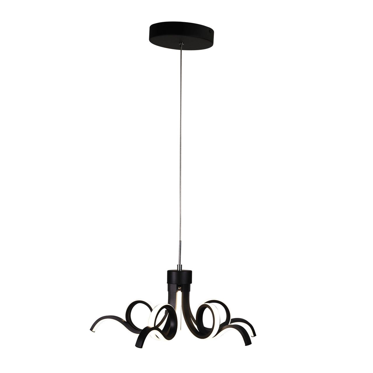 Noodle.50 Black 28W CCT LED Pendant