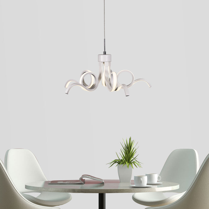 Noodle 50 White 28W CCT LED Pendant