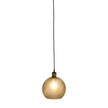 Raffy Antique Brass & Clear Glass Retro Style Pendant