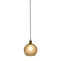 Thumbnail for Raffy Antique Brass & Clear Glass Retro Style Pendant