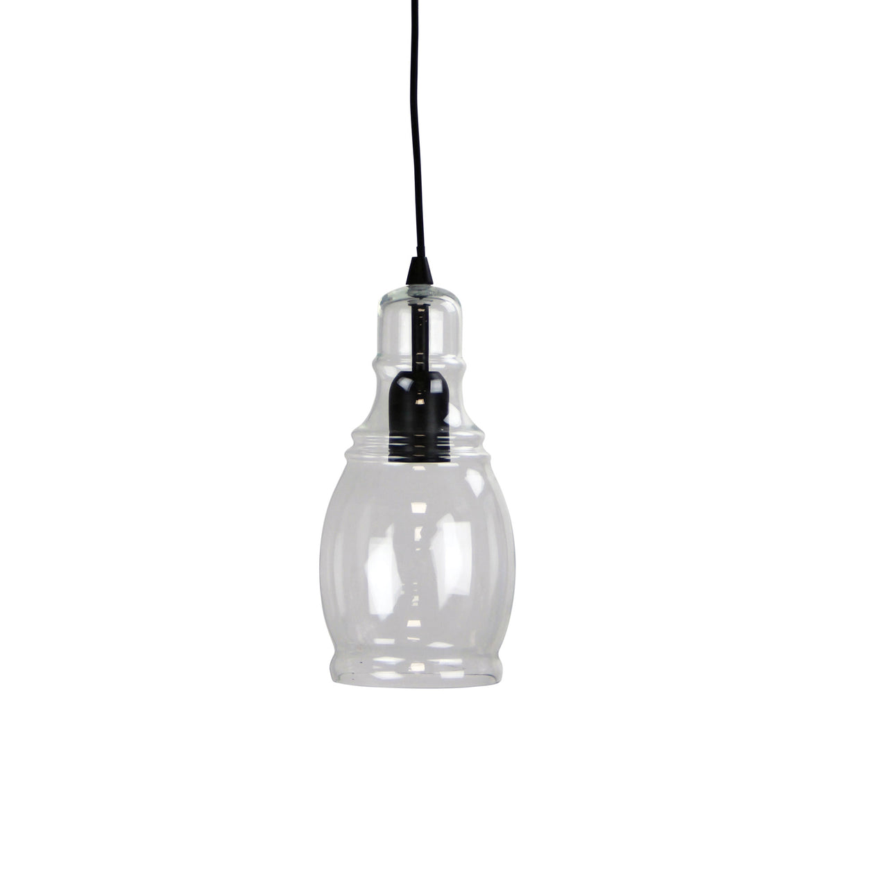 Auburn 1 Clear Glass Single Pendant 
