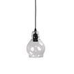 Auburn 3 Clear Glass Single Pendant