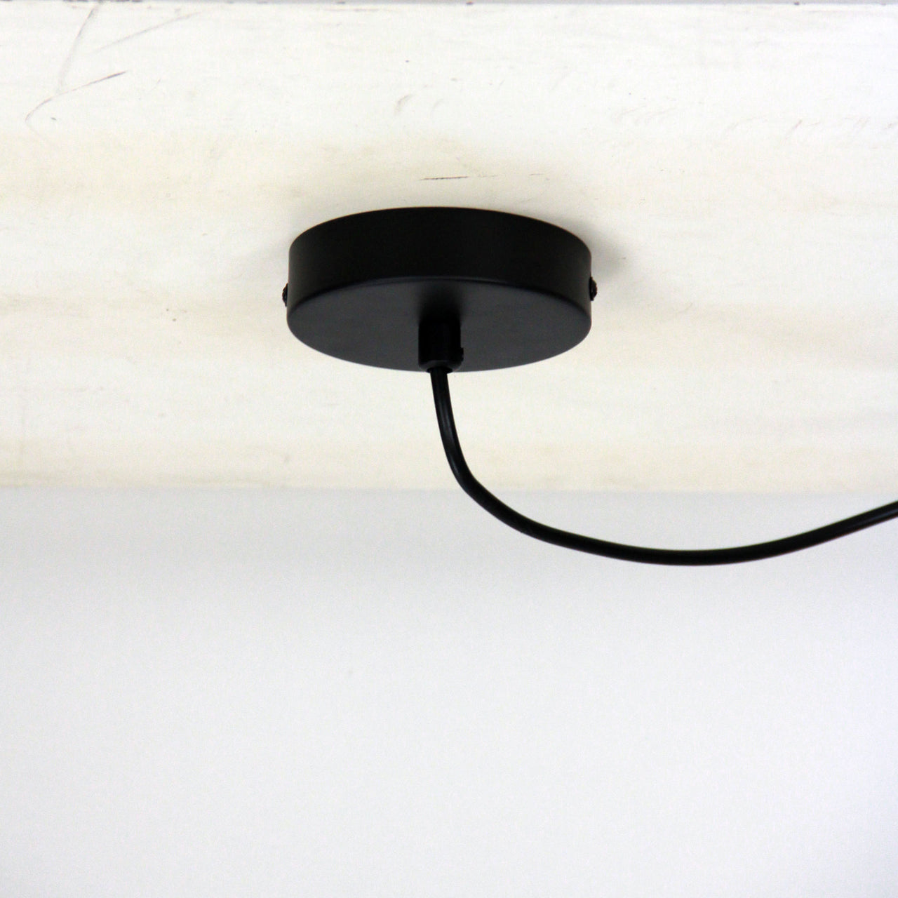 Auburn.2 Black & Clear Glass Single Pendant