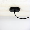 Auburn 3 Black & Clear Glass Single Pendant