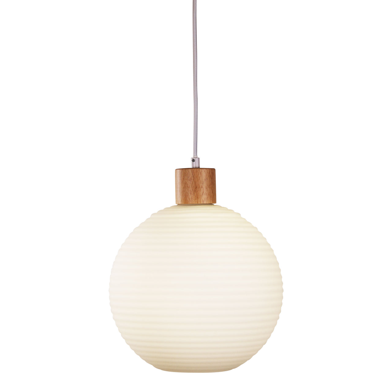 Twillo.25 Timber & Opal Glass Pendant