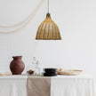 Bukit Natural Rattan Cane Pendant