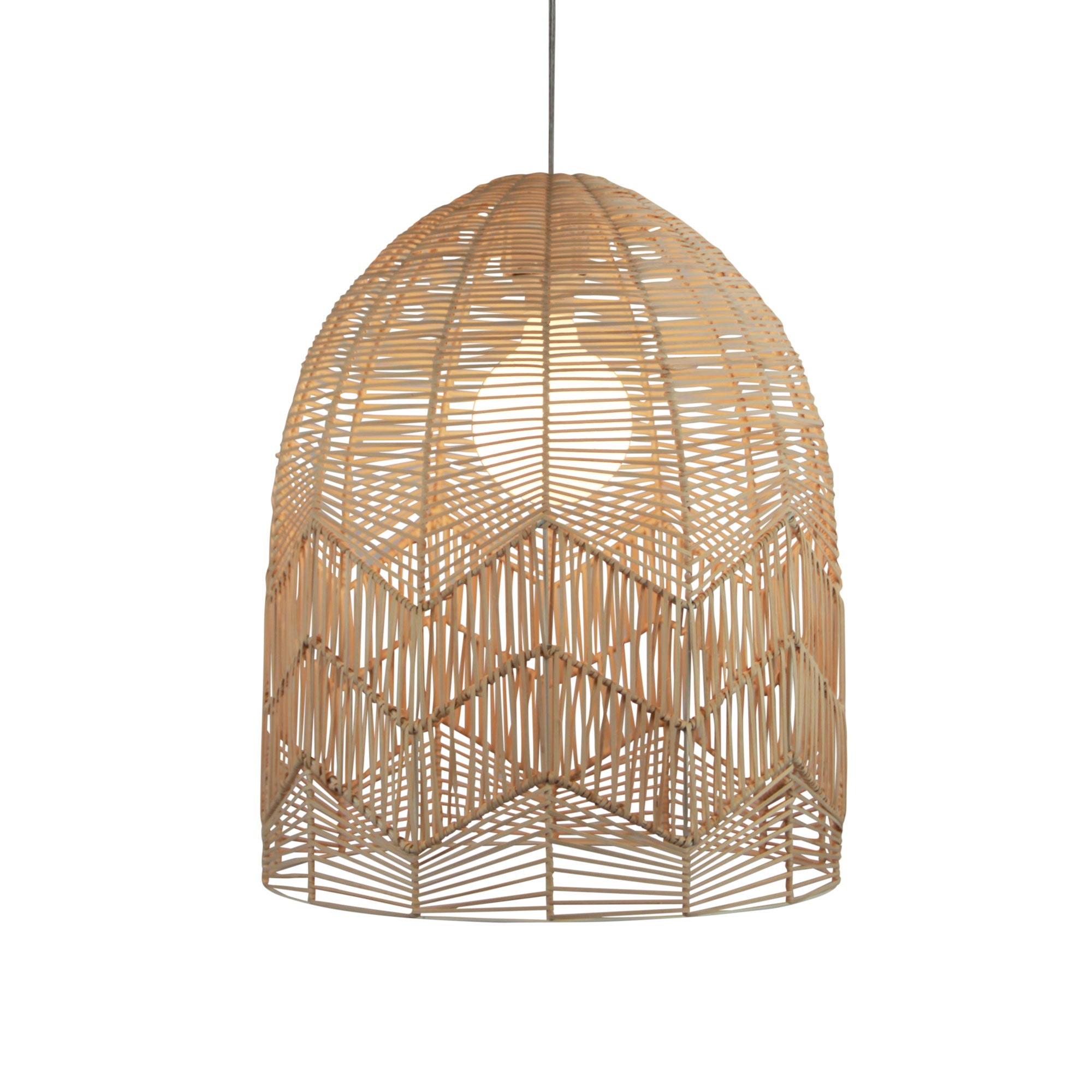 Tanah Natural Rattan Cane Pendant Shade Only