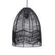 Serang 35 Black Cane Pendant Shade Only 