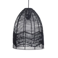 Thumbnail for Serang 35 Black Cane Pendant Shade Only 