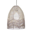 Serang 35 White Rattan Cane Pendant Shade Only