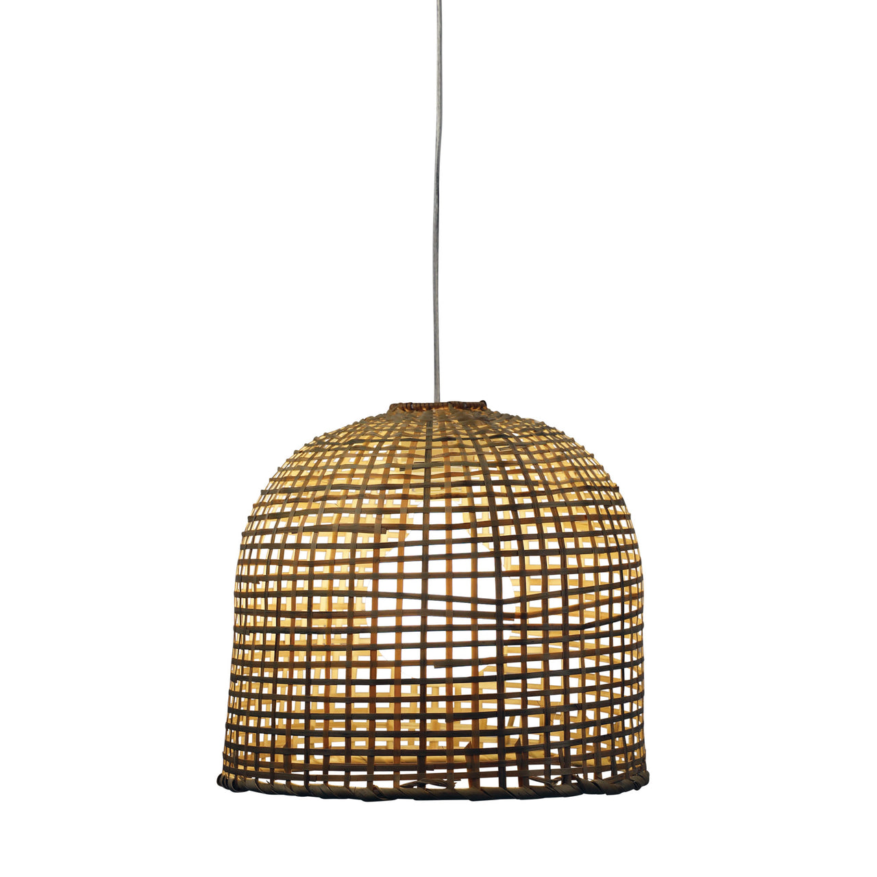 Batur Natural Hand Woven Rattan Cane Pendant Shade Only