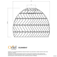 Thumbnail for Mette.47 Natural Rattan Cane Pendant Shade Only
