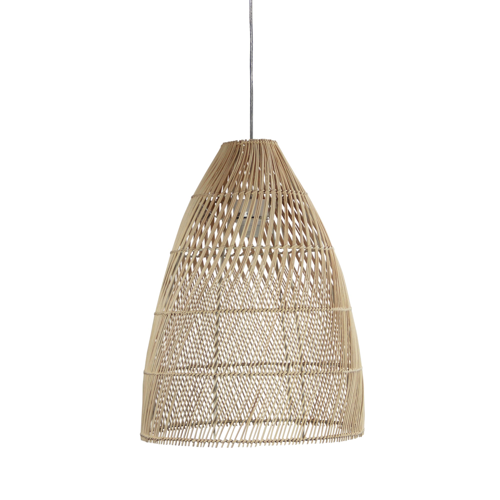 Oden 38 Natural Rattan Cane Shade Only
