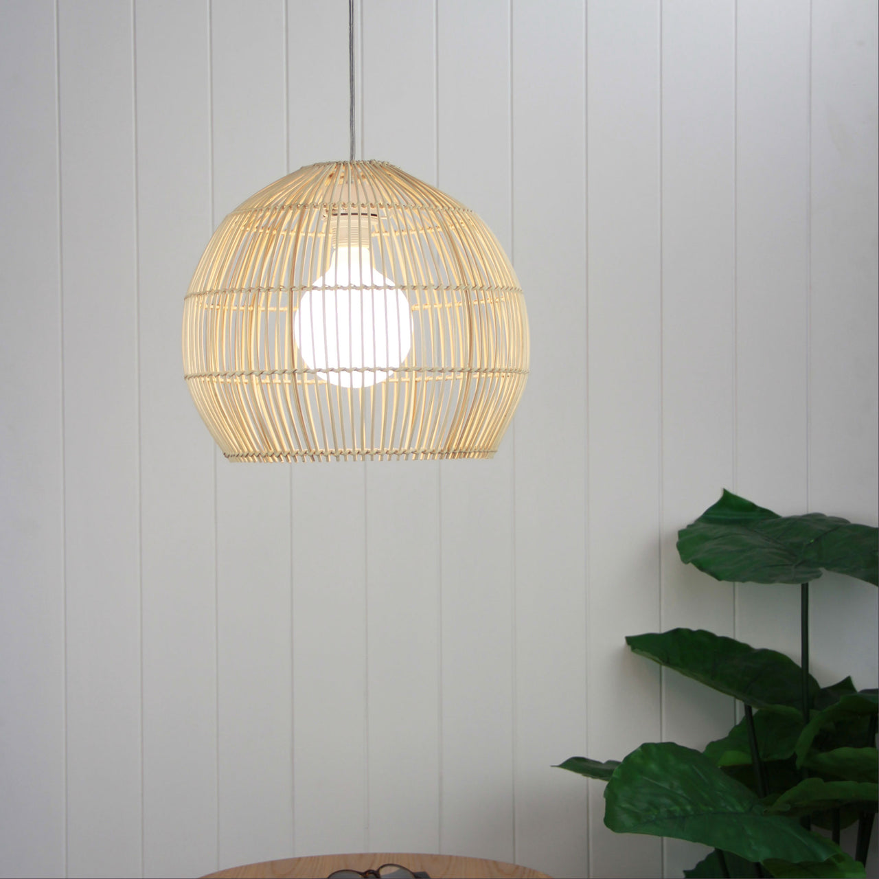 Batu.36 Natural Rattan Cane Pendant Shade Only