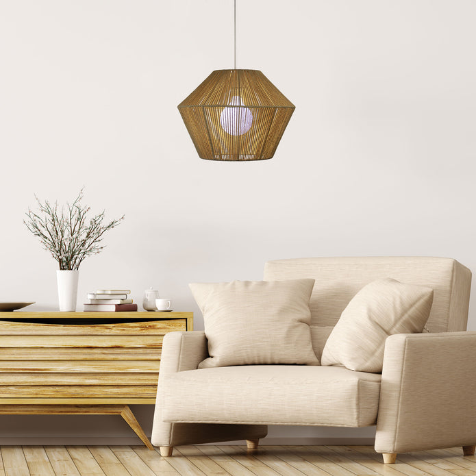 Padang 45 Natural Paper String Pendant Shade Only