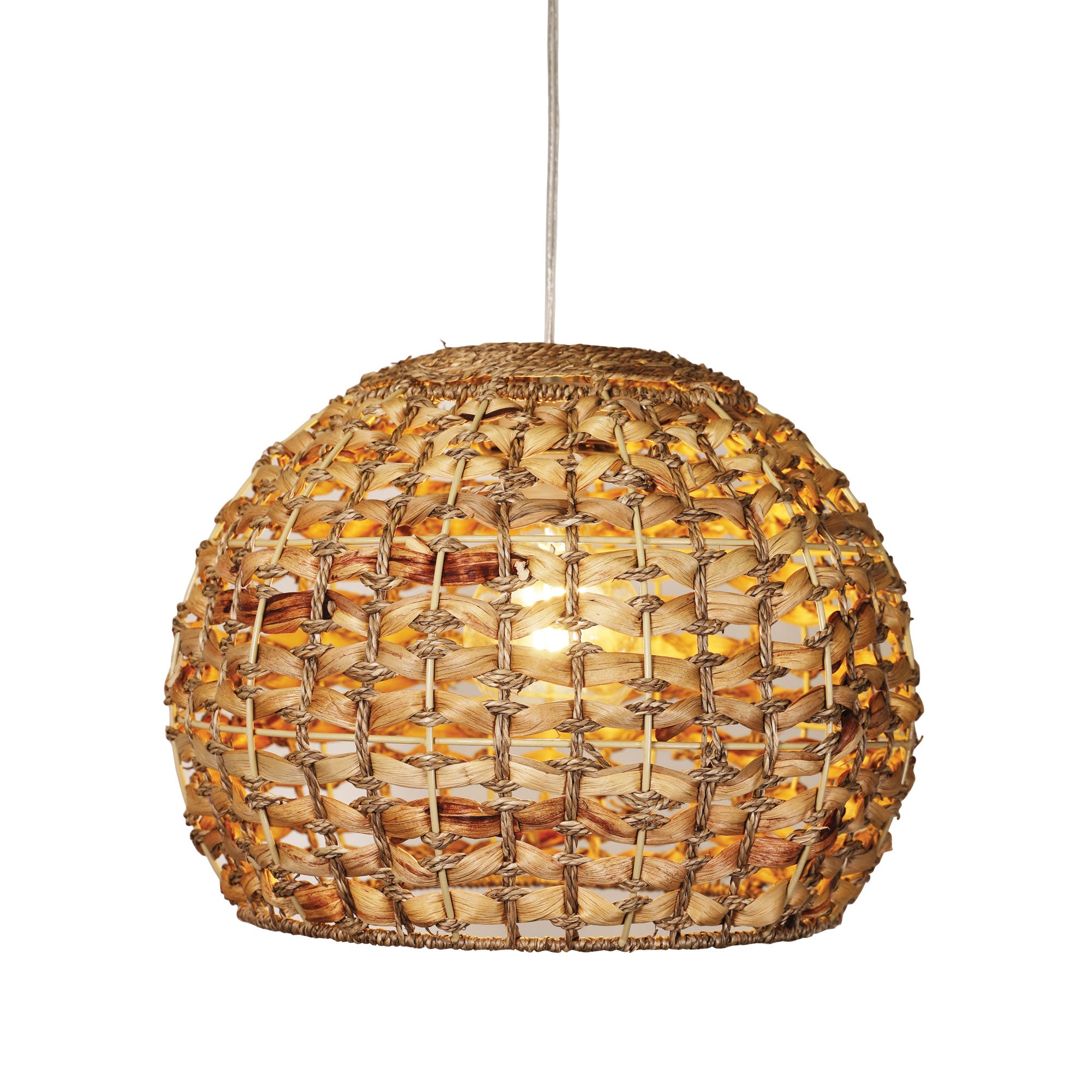 Nile.38 Natural Water Lettuce & String Pendant Shade Only