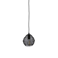 Thumbnail for Mudag Small Black Metal Mesh Pendant