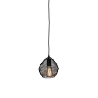 Thumbnail for Mudag Small Black Metal Mesh Pendant